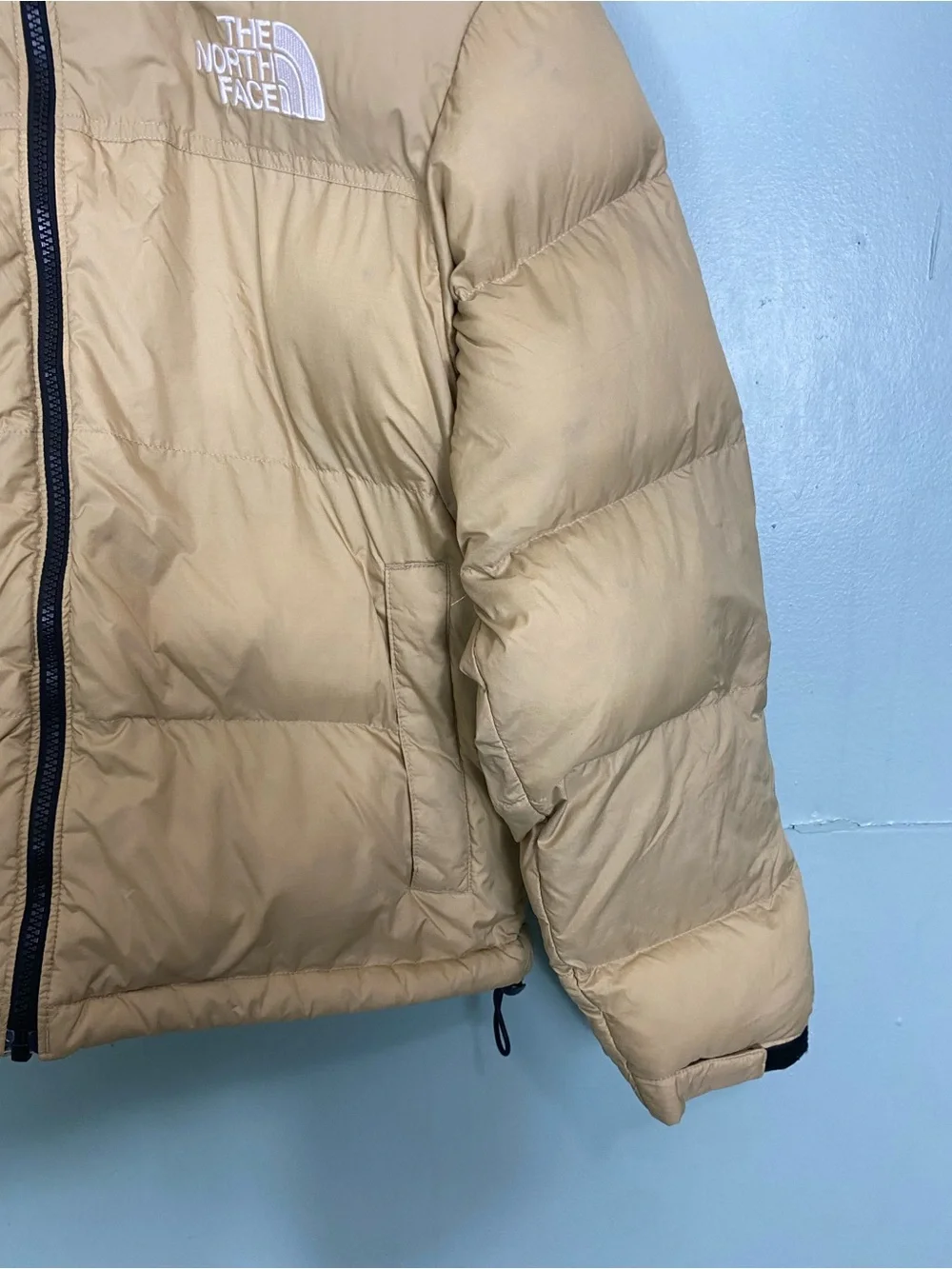 The North Face 700 Puffer Jacket Beige Retro 1996‎ Nuptse Medium Women’s